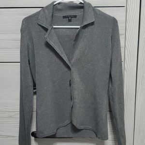 Cyrus button down Gray Cardigan size M